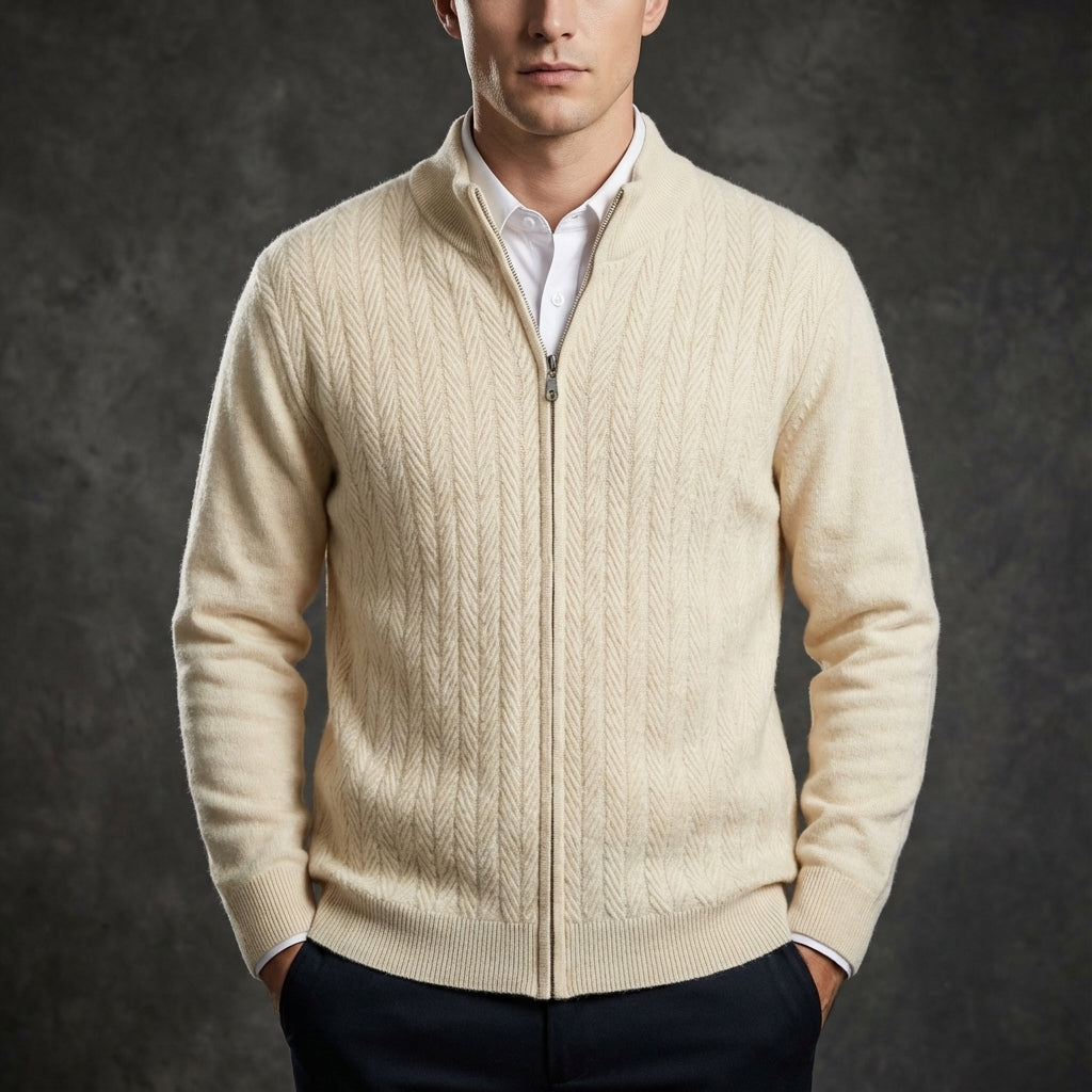 Oliver Merino Wool Cardigan