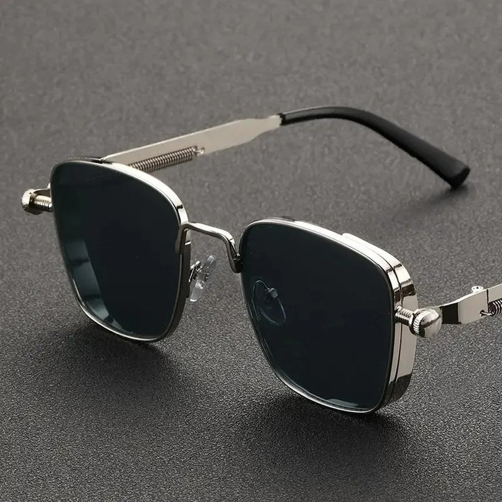Riven Metal Sunglasses