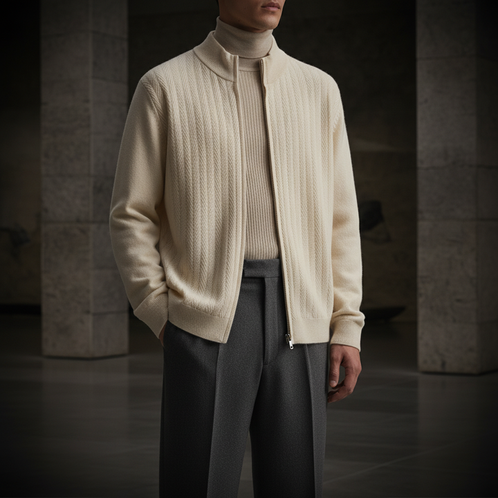 Oliver Merino Wool Cardigan