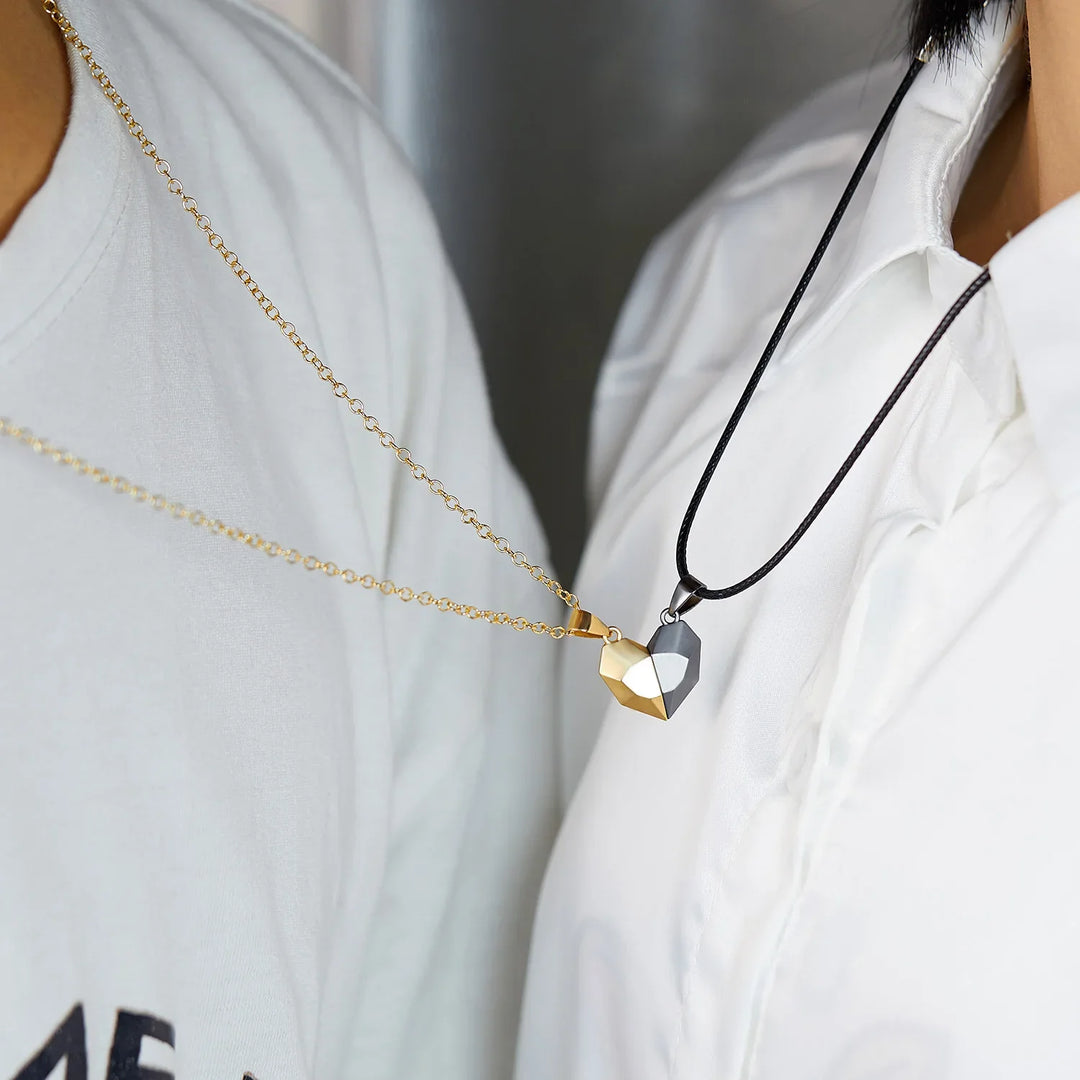 Magnetic Love Couple Necklace