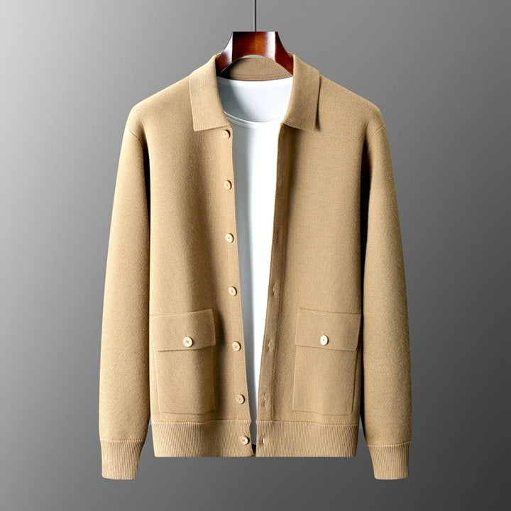 Brentwood Merino Wool Cardigan