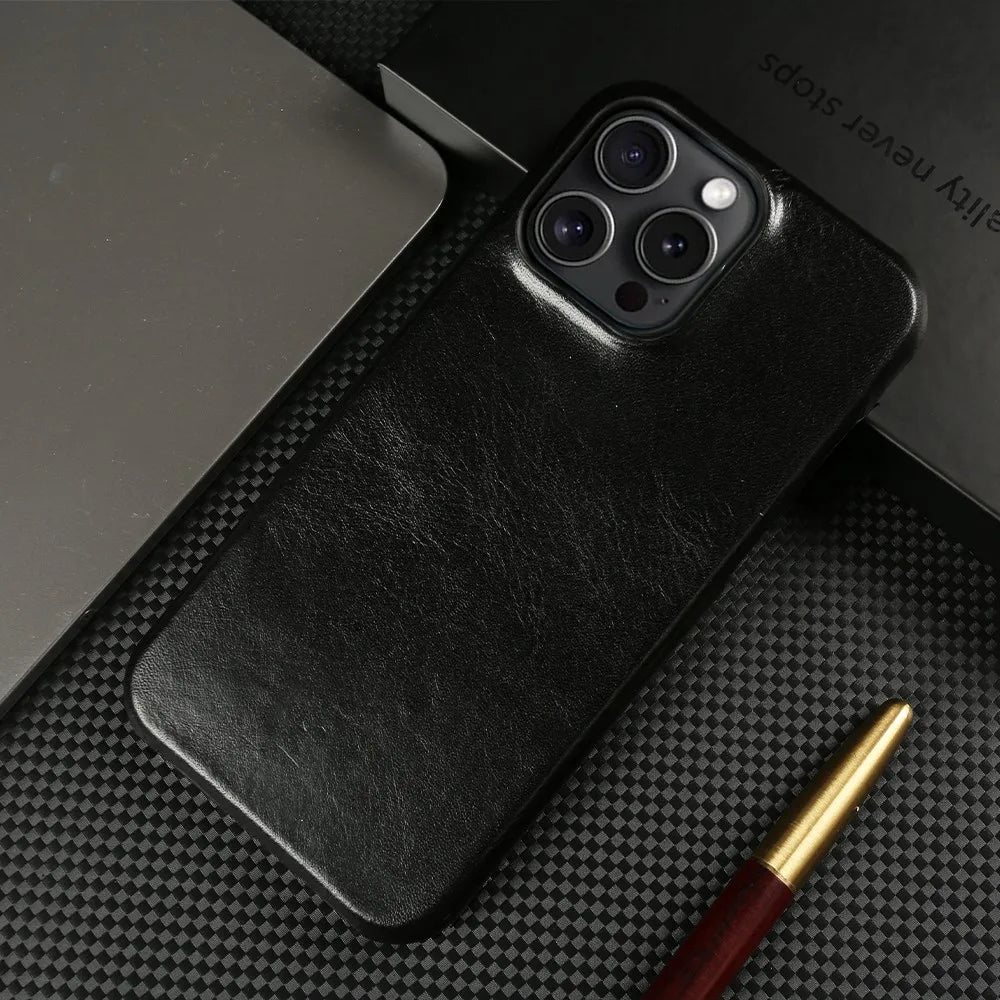 Leather iPhone Case