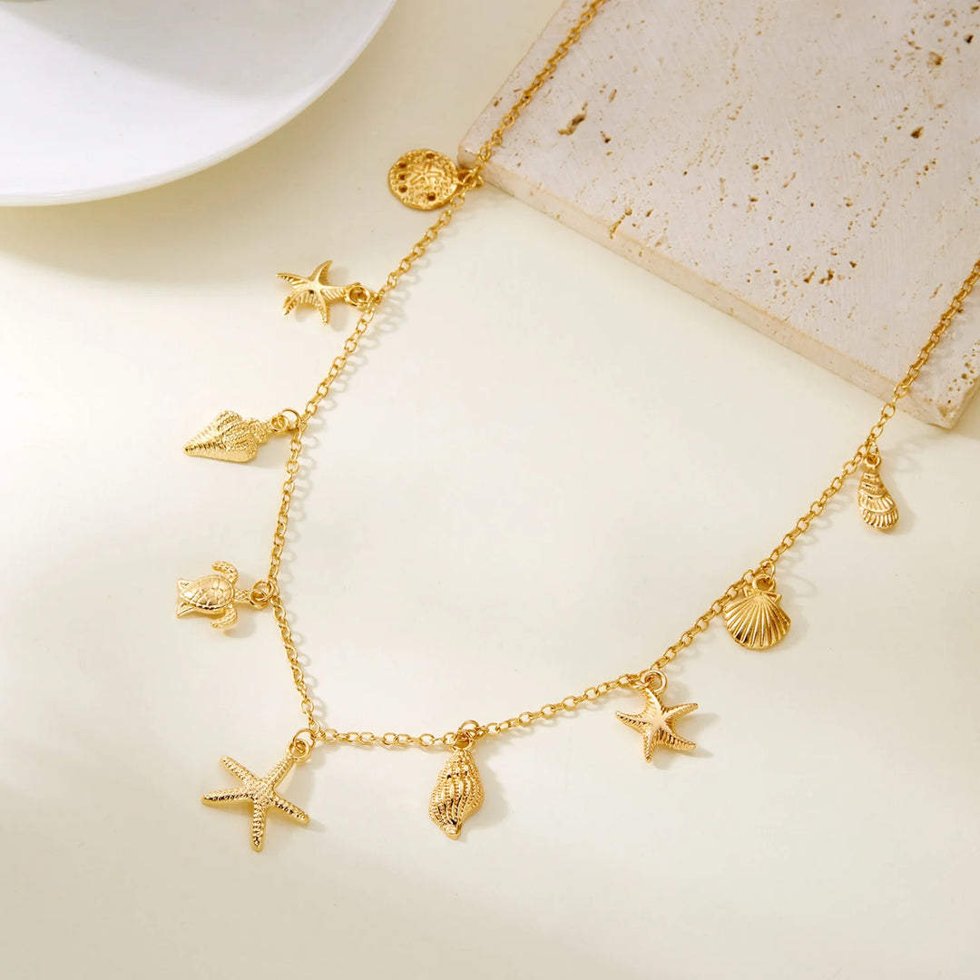 Marabel Sea Charms Necklace