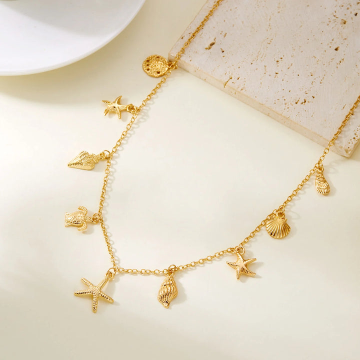Marabel Sea Charms Necklace