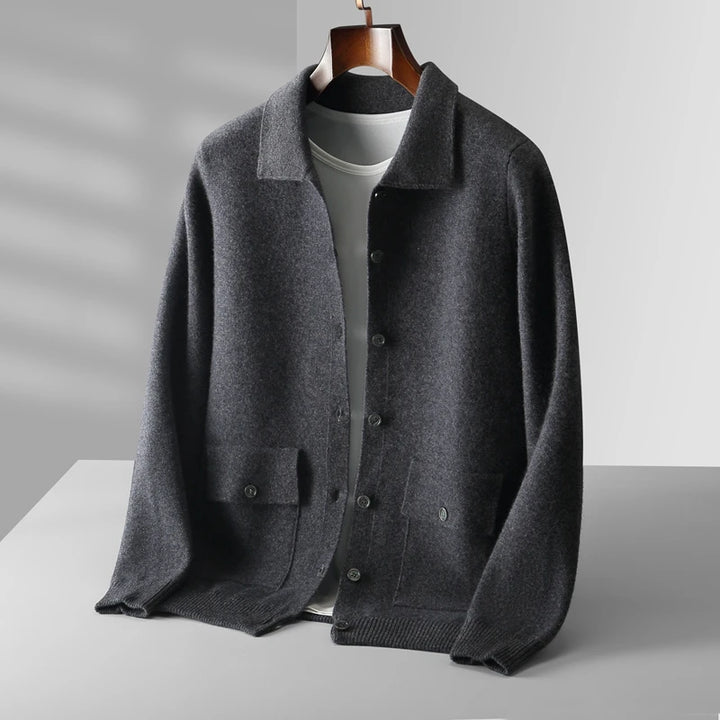 Brentwood Merino Wool Cardigan