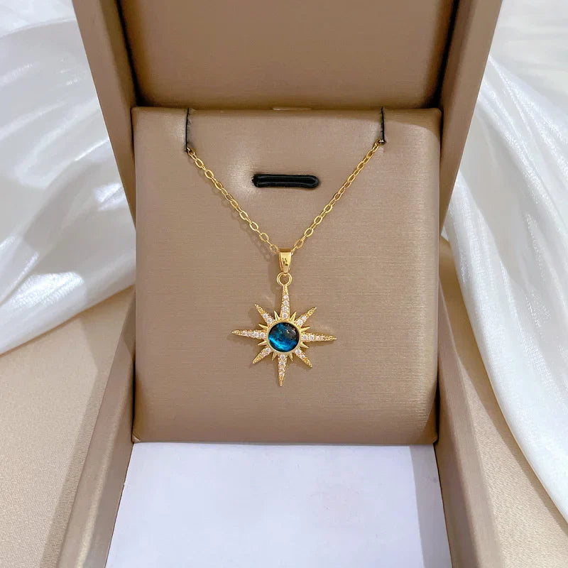 Starburst Pendant Necklace