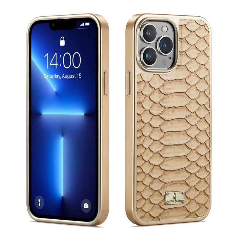 iPhone Croco Leather Case