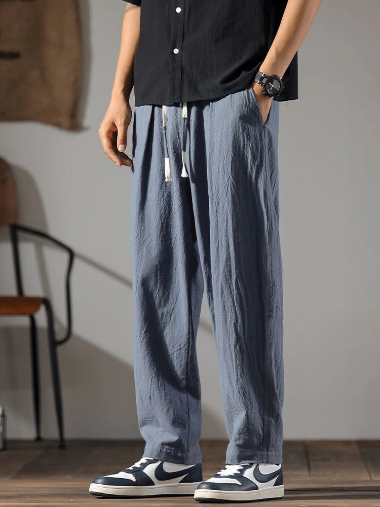 Altuva Cotton-Linen Pants