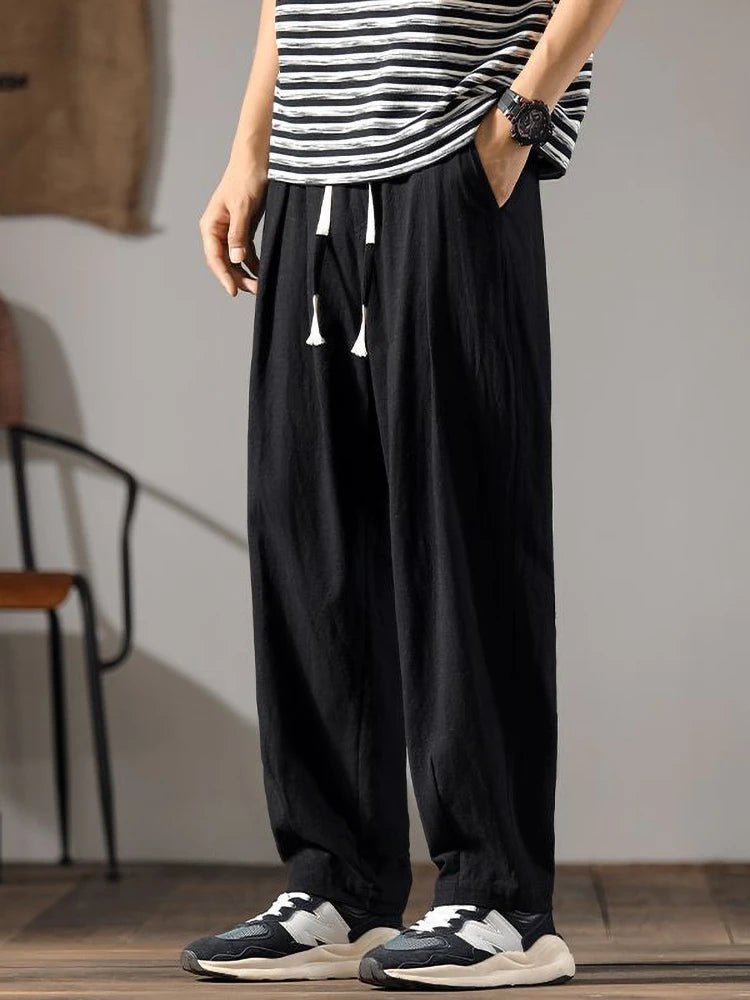 Altuva Cotton-Linen Pants