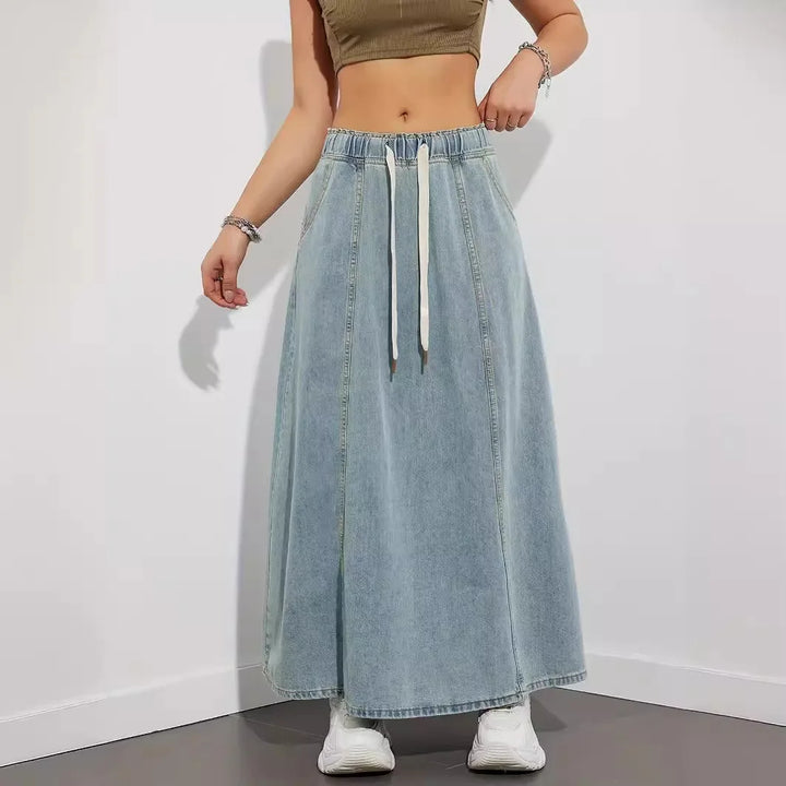 Sloane Denim Maxi Skirt