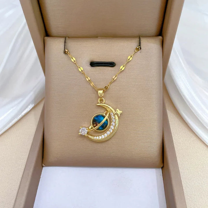 Starburst Pendant Necklace