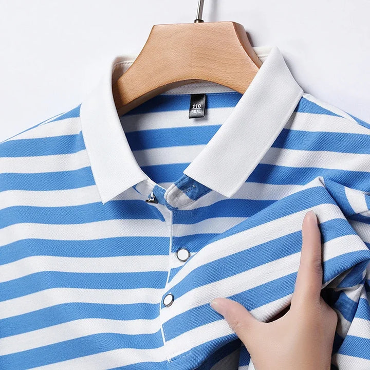 Monterey Striped Polo