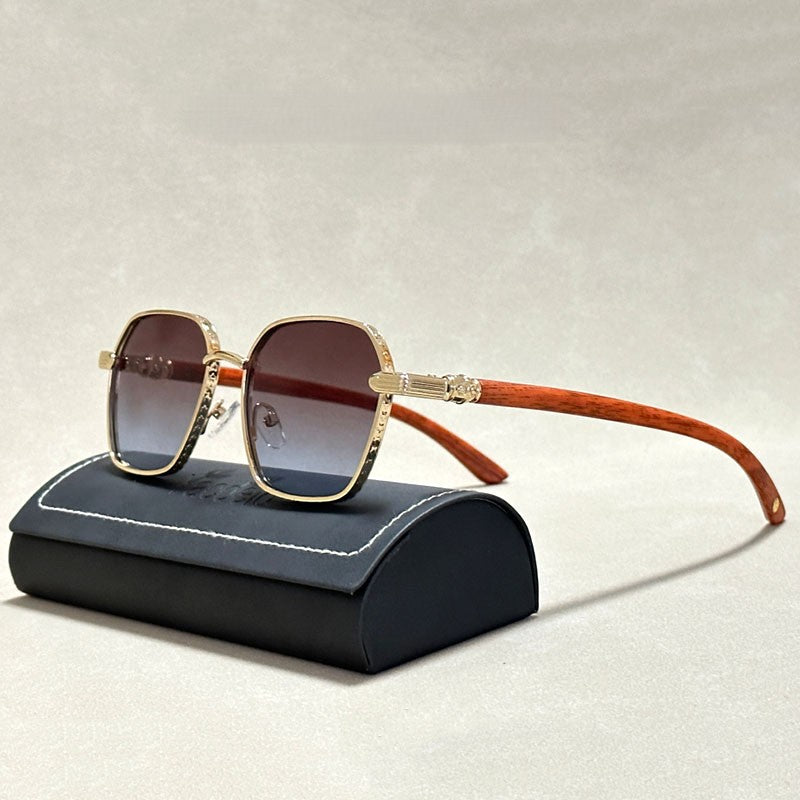 Beaumont Vintage Square Sunglasses