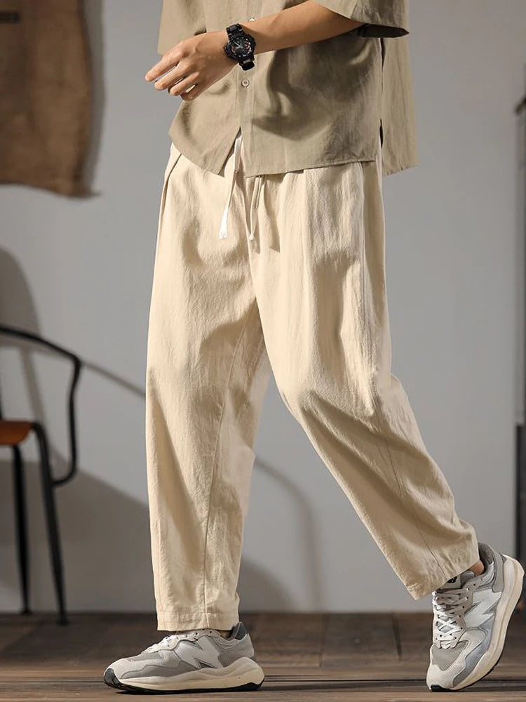 Altuva Cotton-Linen Pants