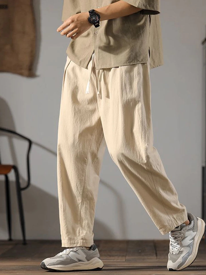 Altuva Cotton-Linen Pants