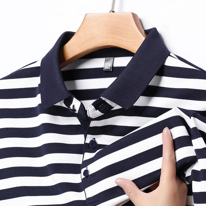 Monterey Striped Polo