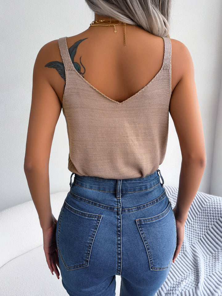 Noemi Pointelle Knit Top