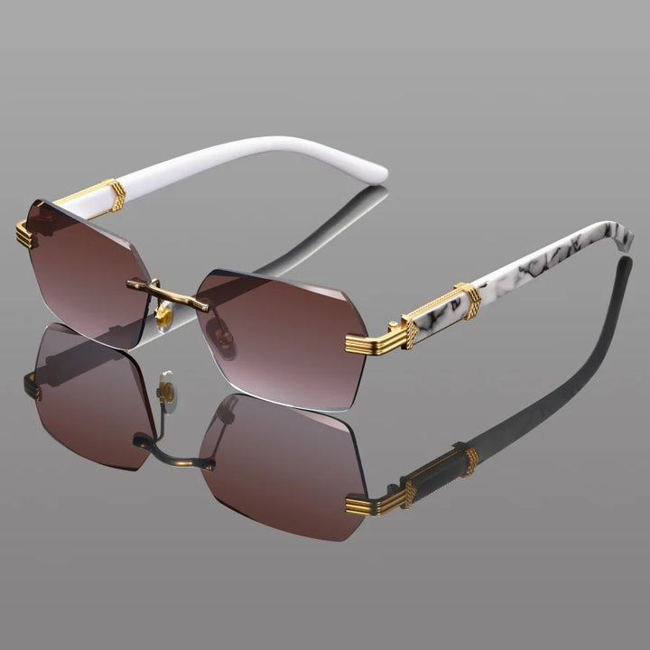 Carrara Rimless Sunglasses