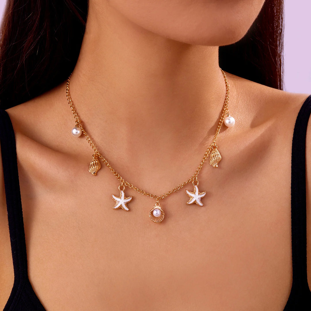 Marabel Sea Charms Necklace