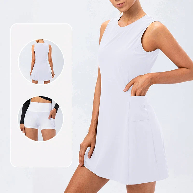 Elise Sleeveless Tennis Dress