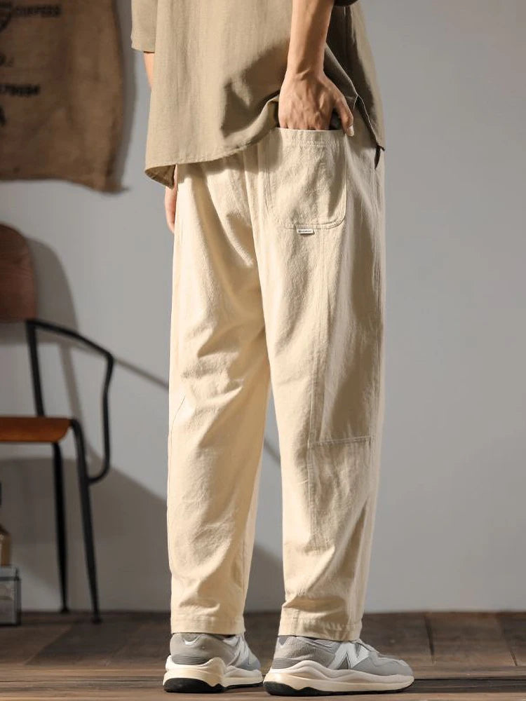 Altuva Cotton-Linen Pants