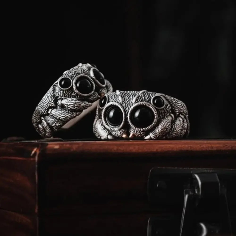 Nocturne Spider Eye Ring