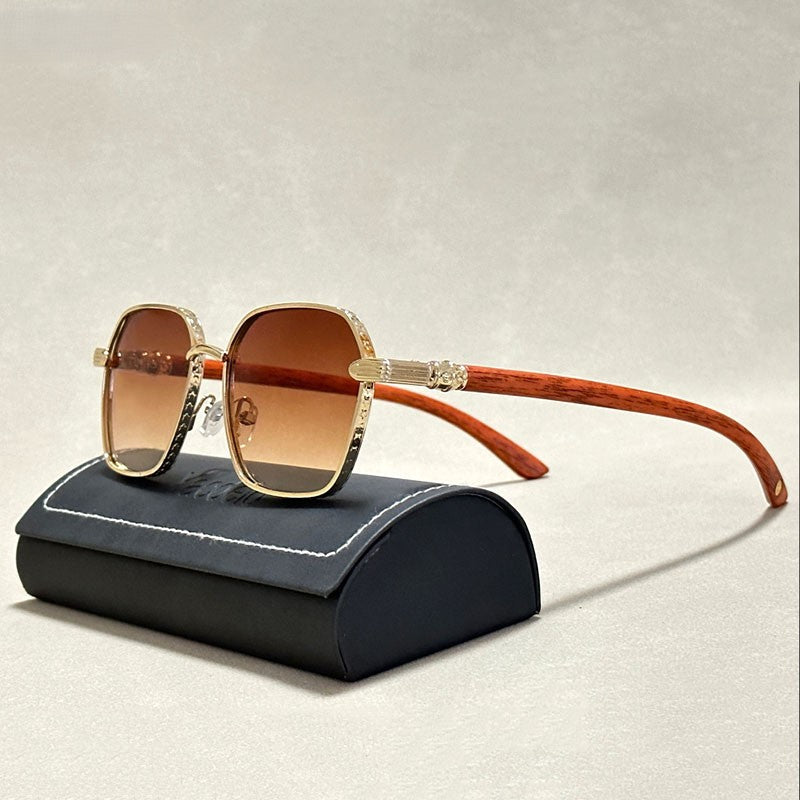 Beaumont Vintage Square Sunglasses