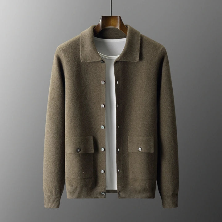 Brentwood Merino Wool Cardigan