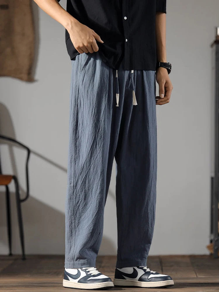 Altuva Cotton-Linen Pants