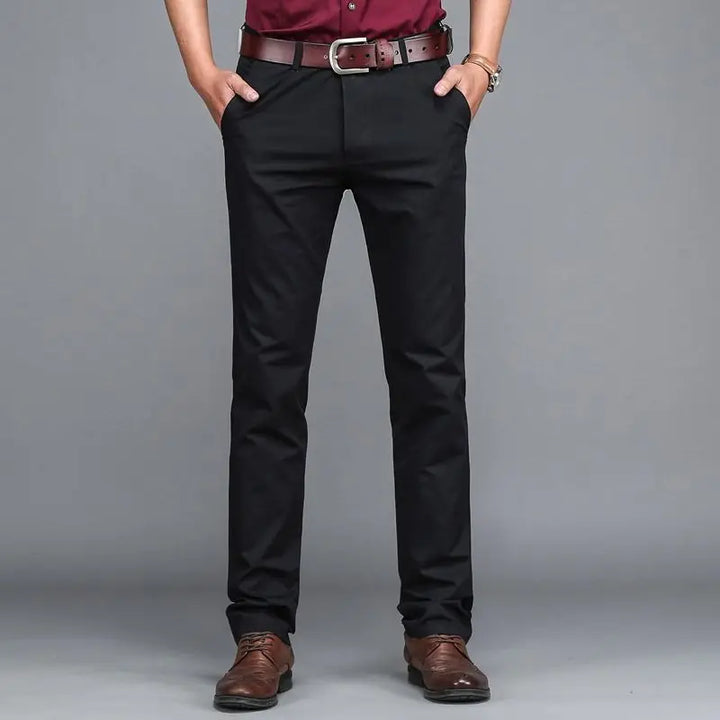 Leandro Tailored Cotton Trousers