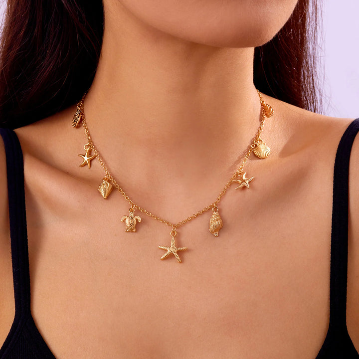 Marabel Sea Charms Necklace