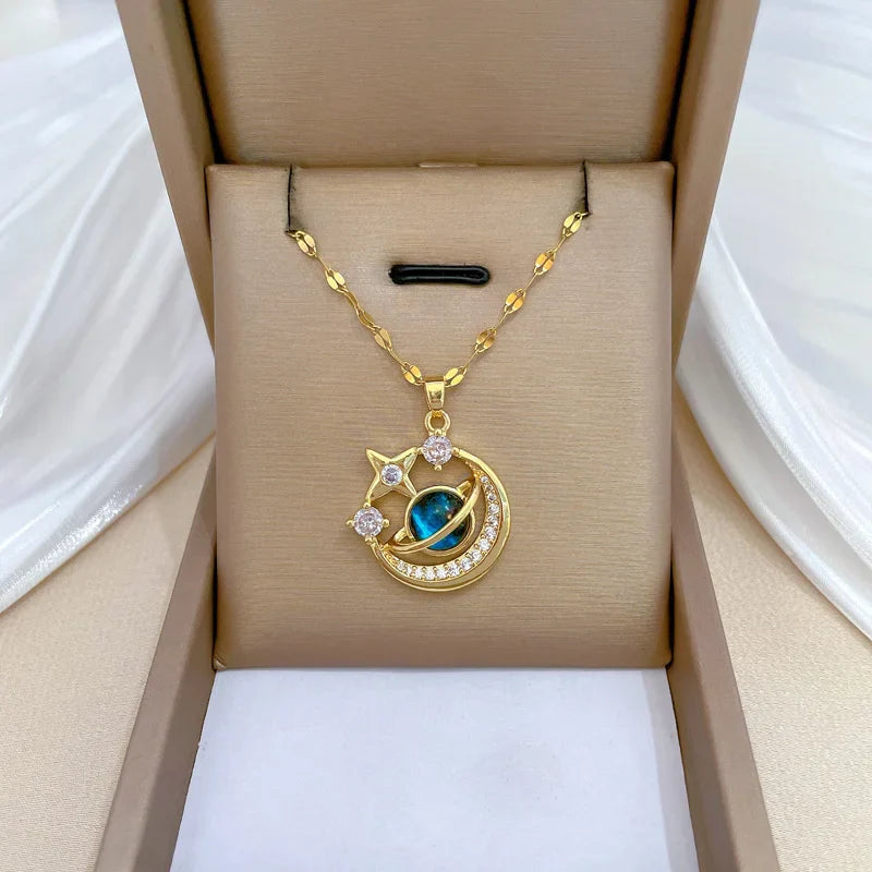 Starburst Pendant Necklace