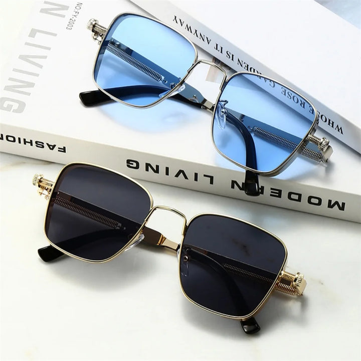 Riven Metal Sunglasses