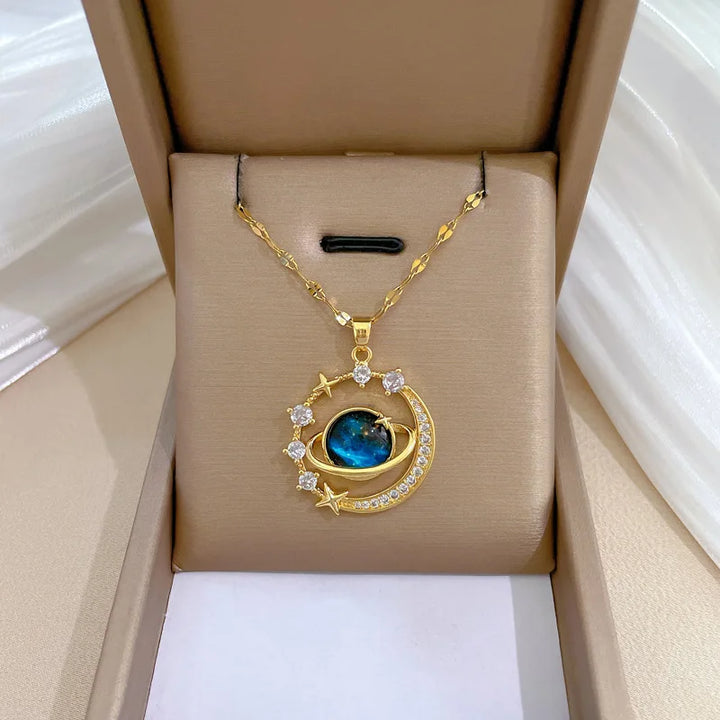 Starburst Pendant Necklace