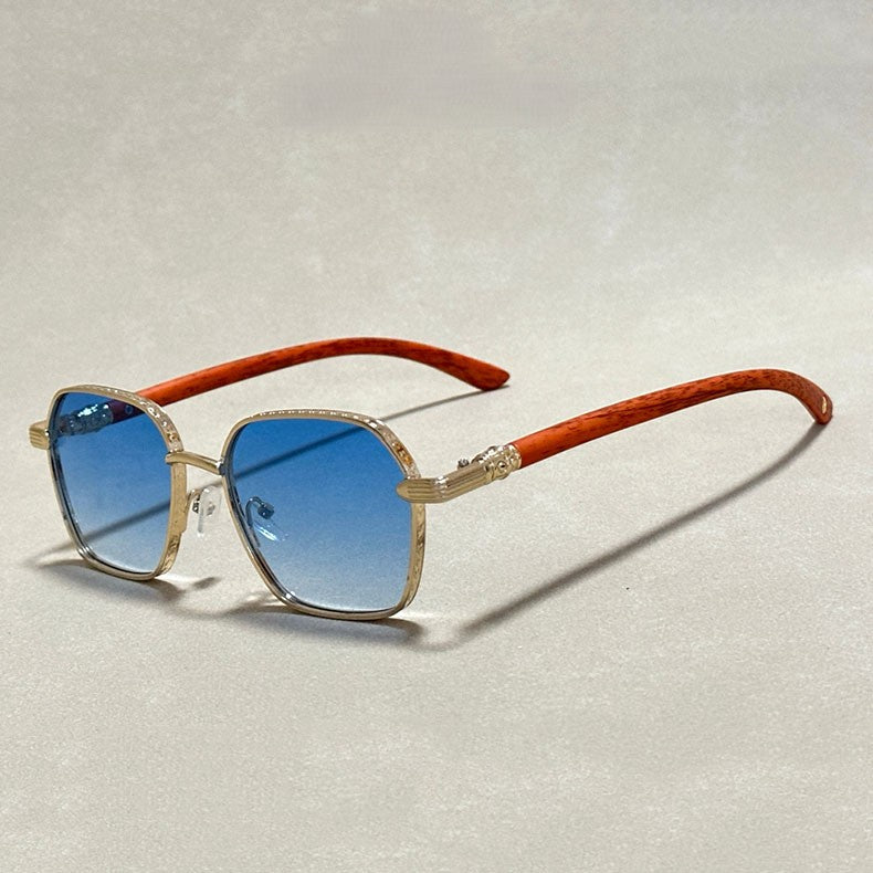 Beaumont Vintage Square Sunglasses
