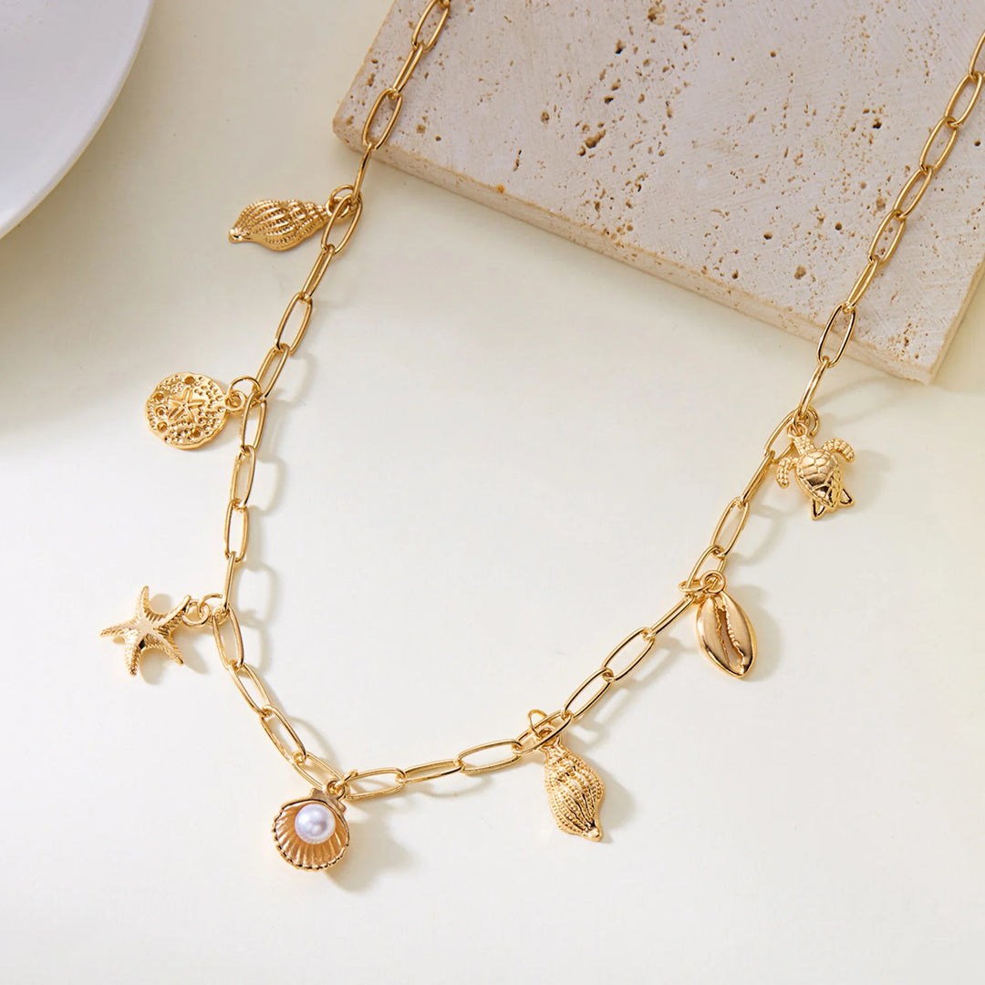 Marabel Sea Charms Necklace