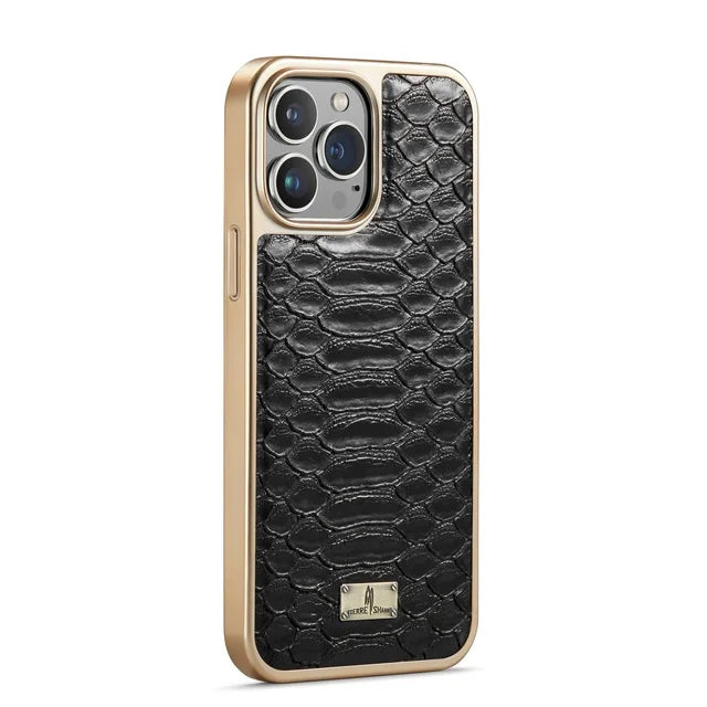 iPhone Croco Leather Case