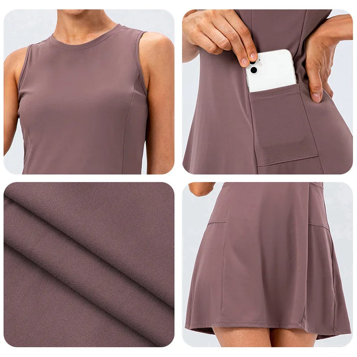Elise Sleeveless Tennis Dress