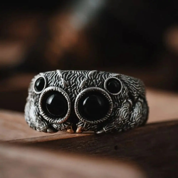 Nocturne Spider Eye Ring