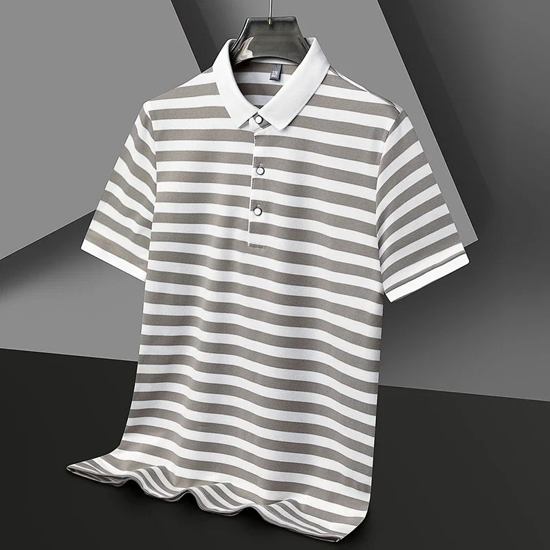 Monterey Striped Polo