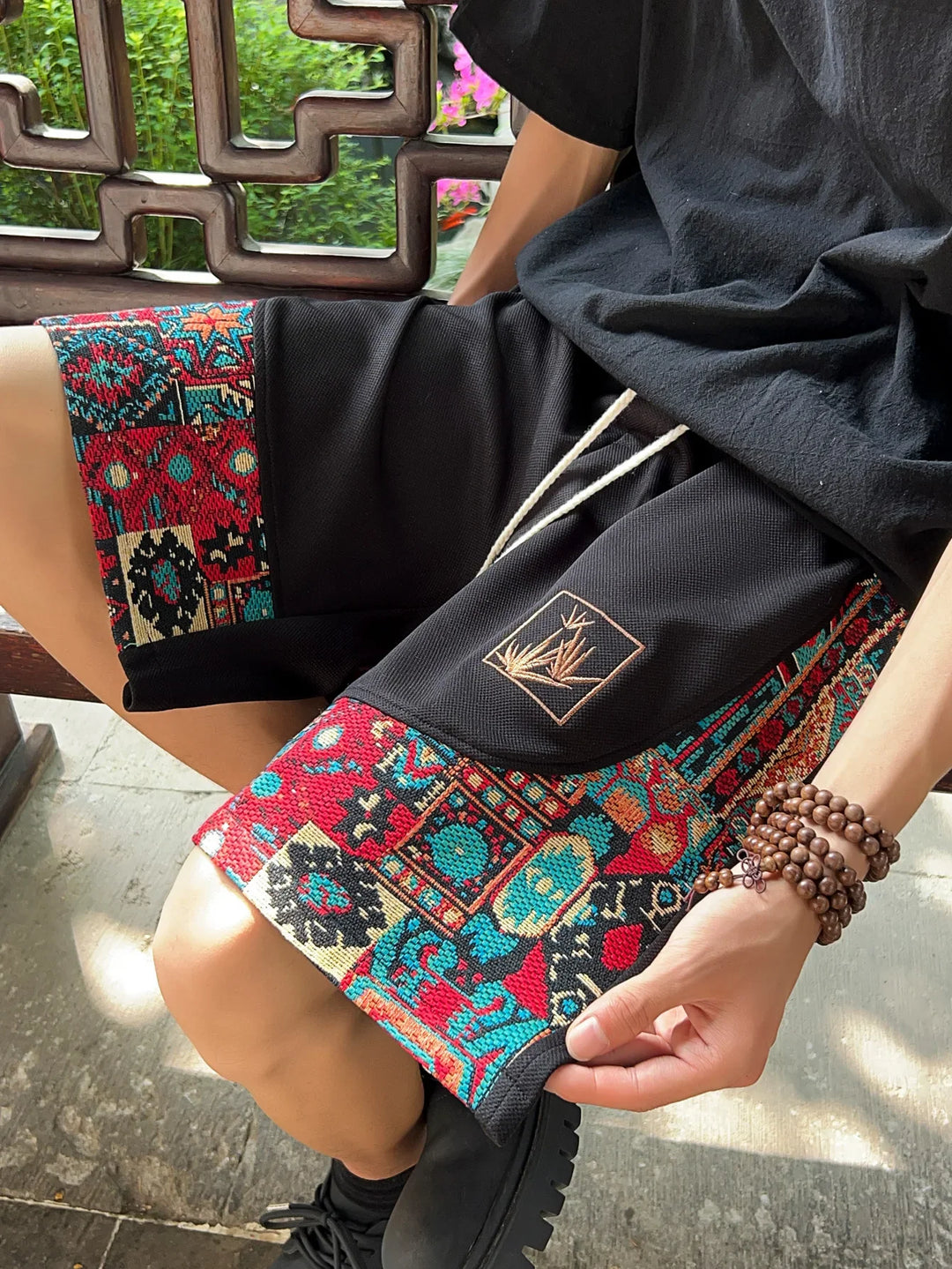 Napoli Embroidered Shorts