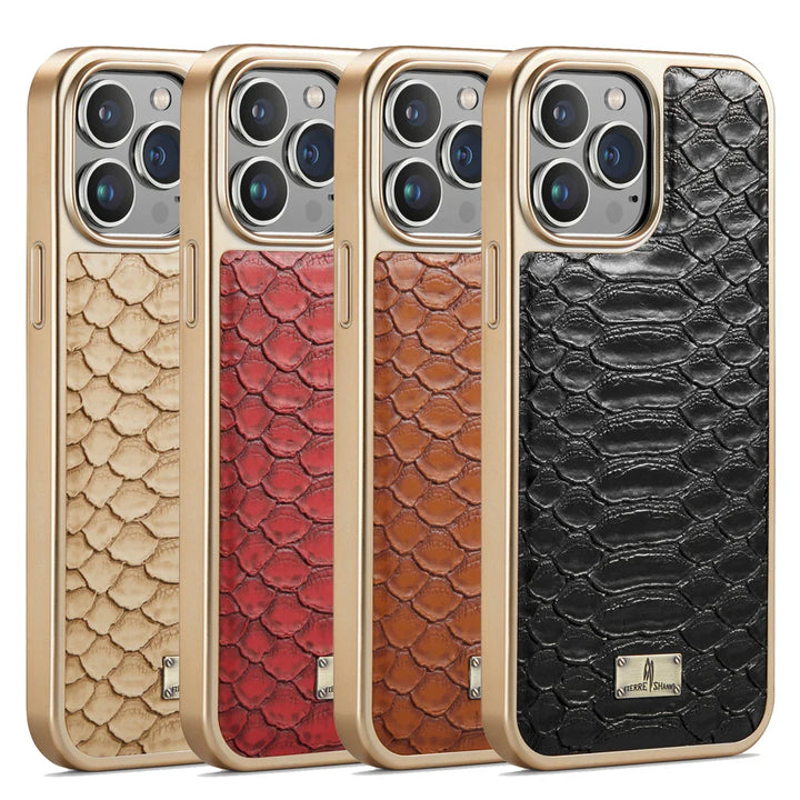 iPhone Croco Leather Case