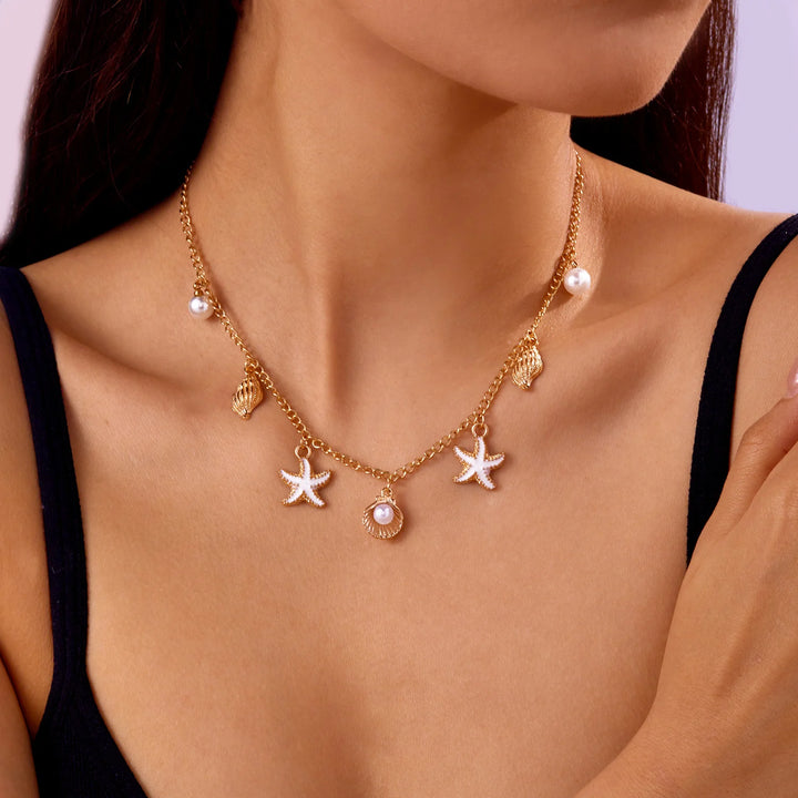 Marabel Sea Charms Necklace