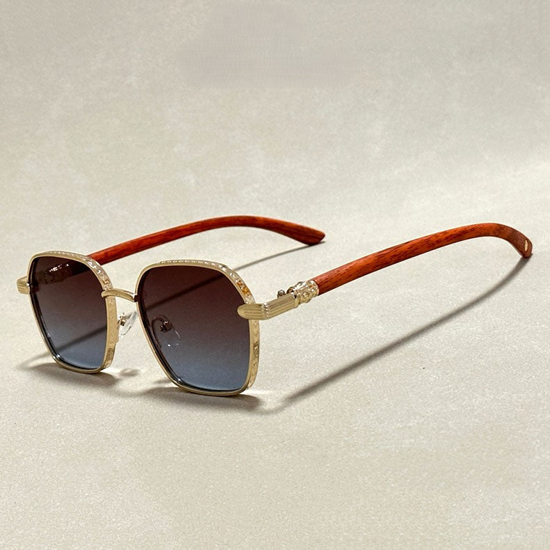 Beaumont Vintage Square Sunglasses