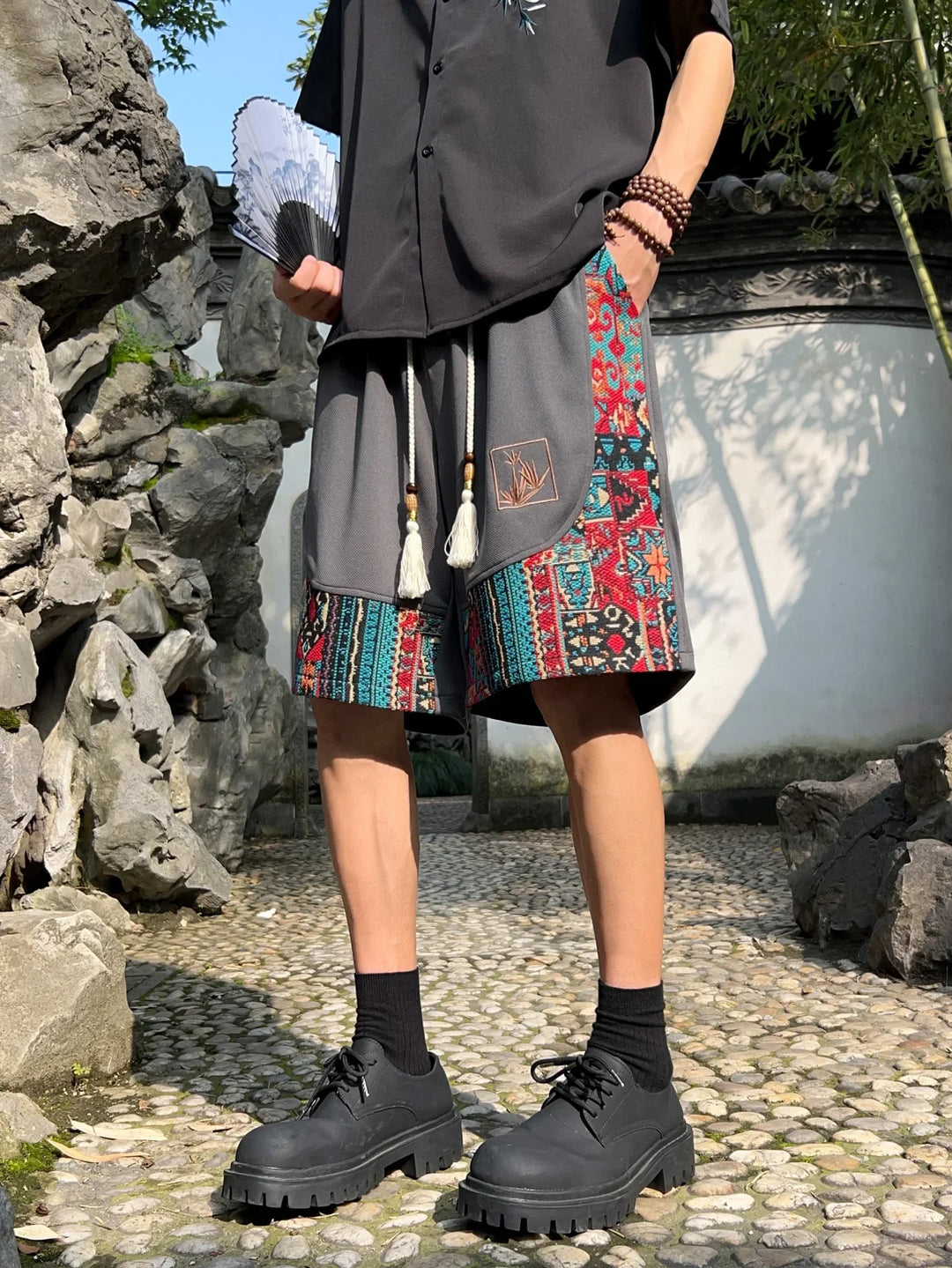 Napoli Embroidered Shorts