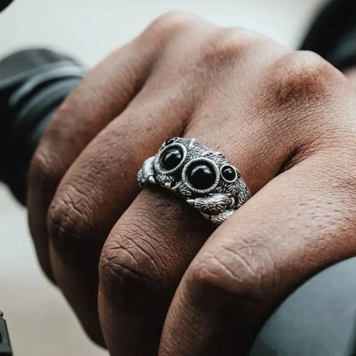Nocturne Spider Eye Ring