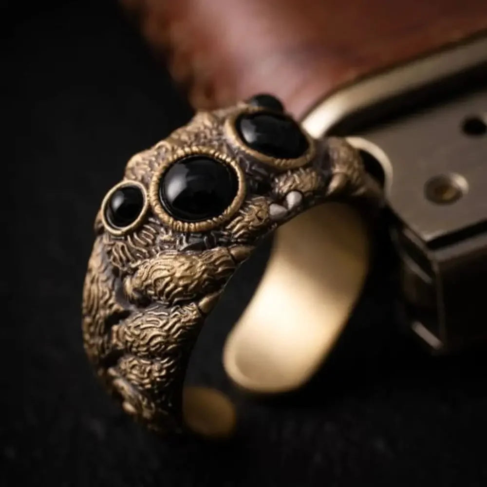 Nocturne Spider Eye Ring