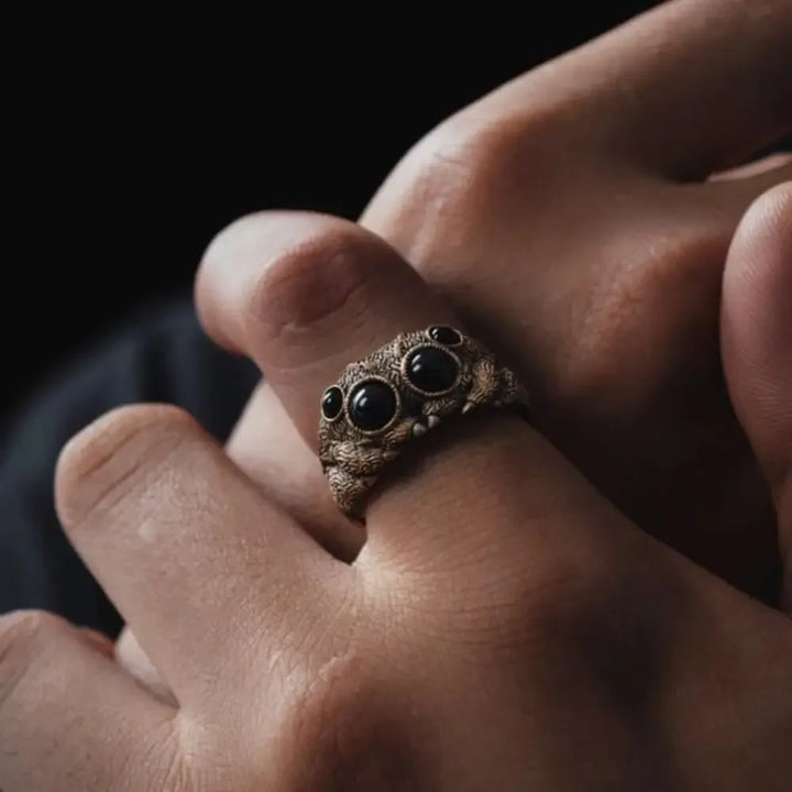 Nocturne Spider Eye Ring