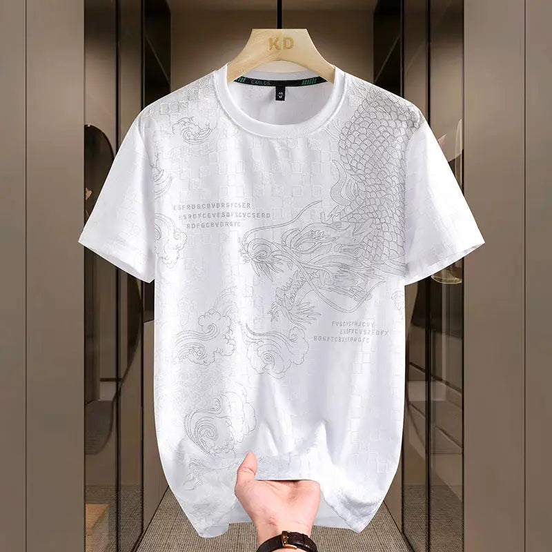 Marcello Drago Jacquard Tee