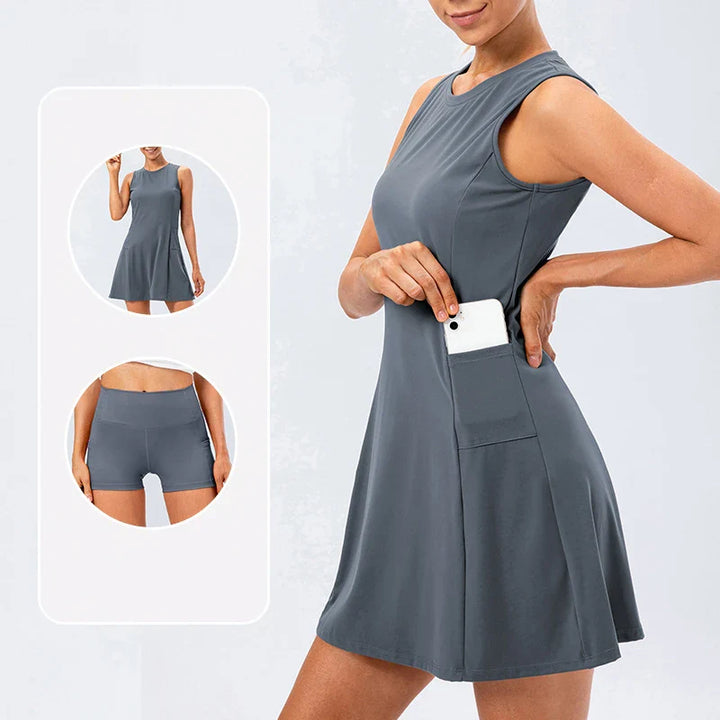 Elise Sleeveless Tennis Dress